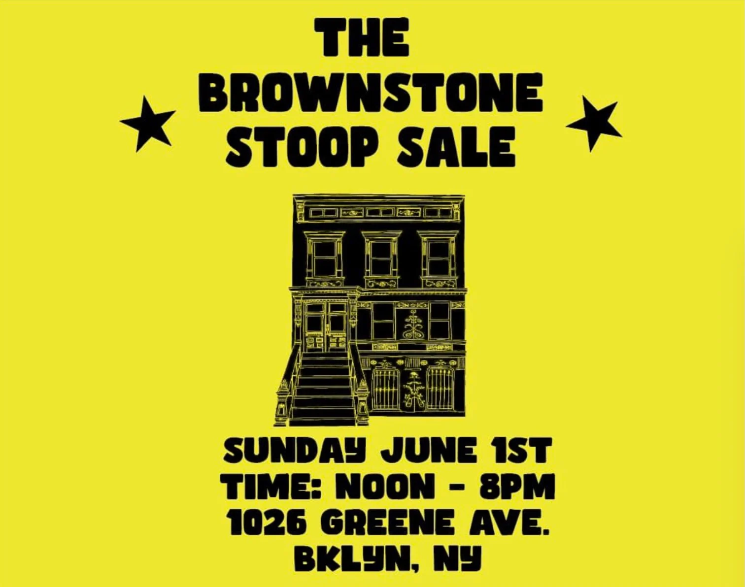The Brownstone Stoop Sale